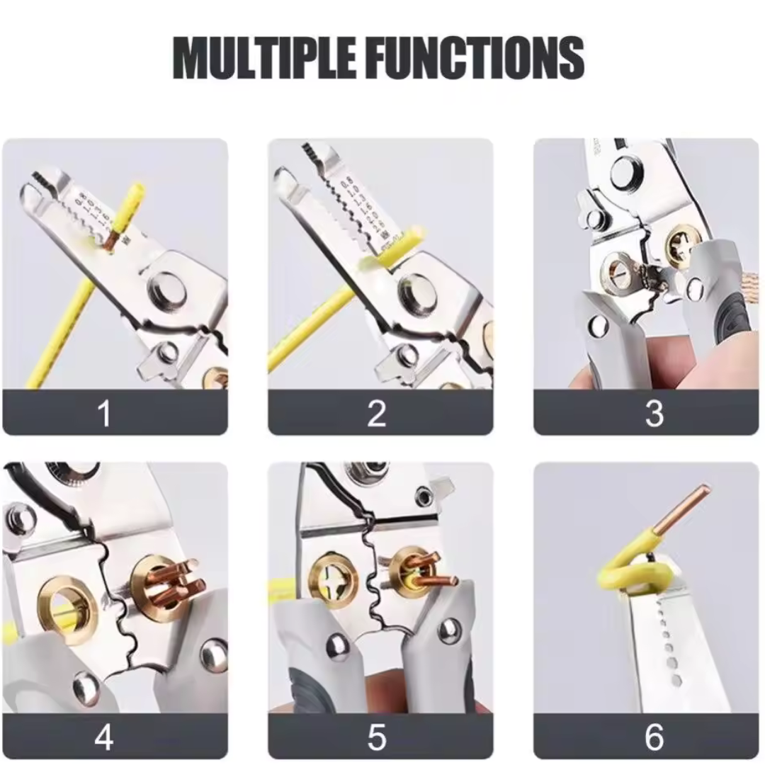 Alicate Multifuncional Acero Multiusos