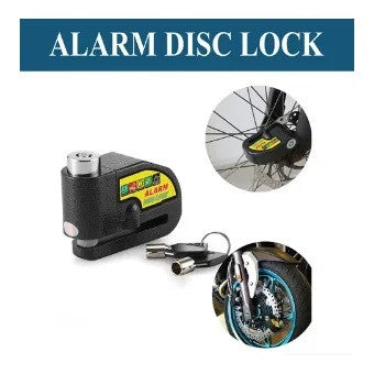 CANDADO DE DISCO CON ALARMA